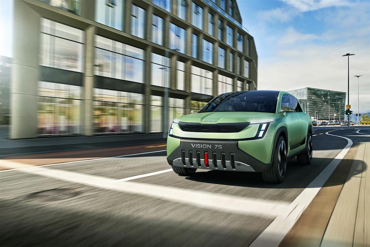 Skoda svela la Vision 7S Skoda svela la Vision 7S