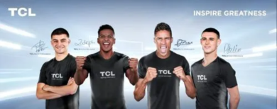 TCL schiera come ambassador quattro star del calcio