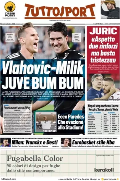 Prime pagine giornali 1 settembre 2022. Governo, decreto per il caro bollette