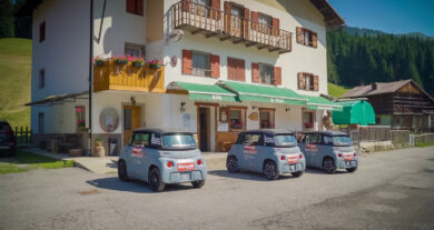 Alla scoperta delle Dolomiti con Citroen Ami 100% elettrica
