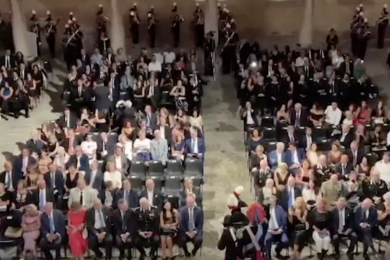 La banda dei carabinieri rende omaggio al generale Dalla Chiesa