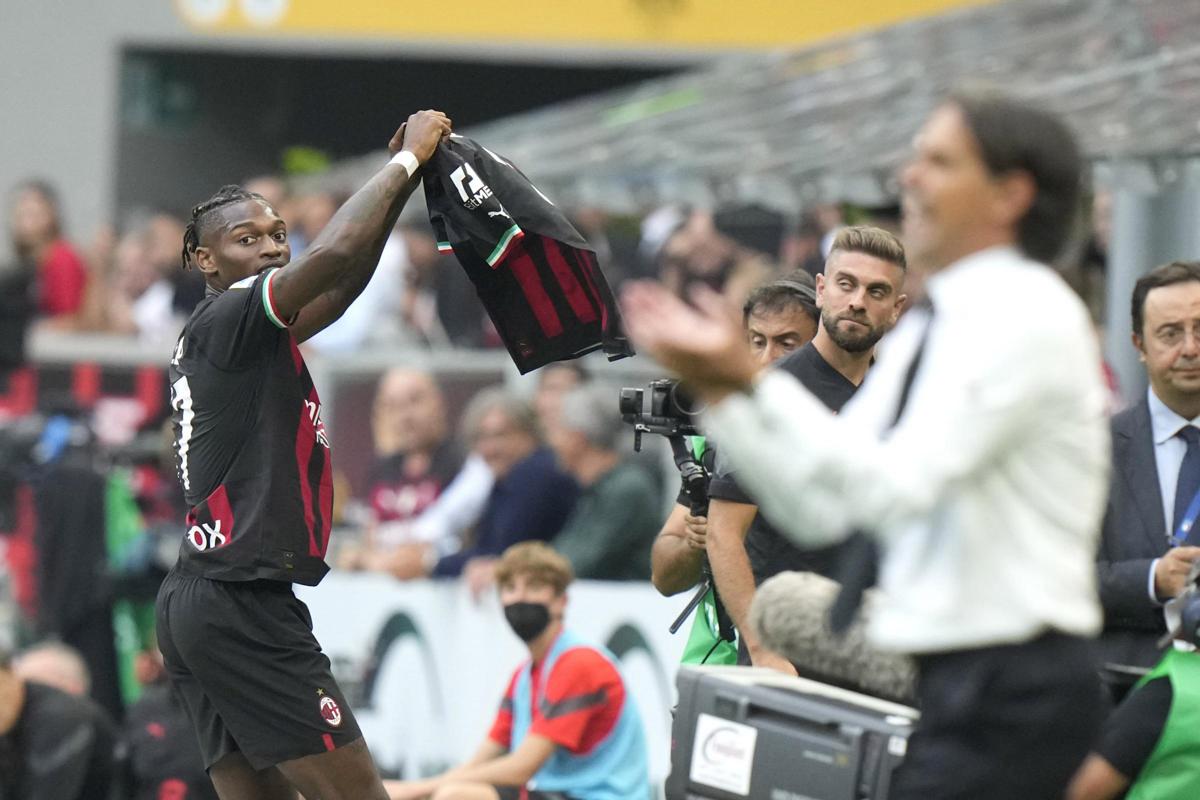 MILAN-INTER PAGELLE: Leao-Giroud devastanti. Tomori-Skriniar, derby complicato MILAN-INTER PAGELLE: Leao-Giroud devastanti. Tomori-Skriniar, derby complicato