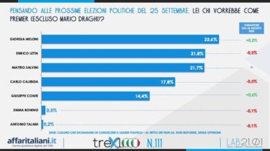 Elezioni sondaggi: un partito (grosso) crolla, un altro (medio) vola. I dati