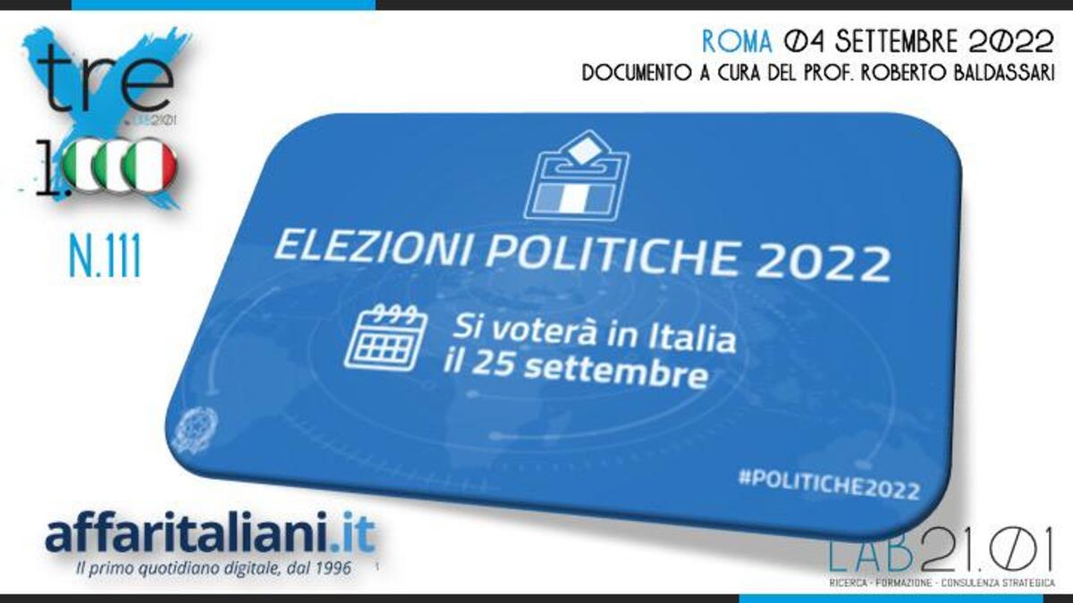 Sondaggio 4 Settembre