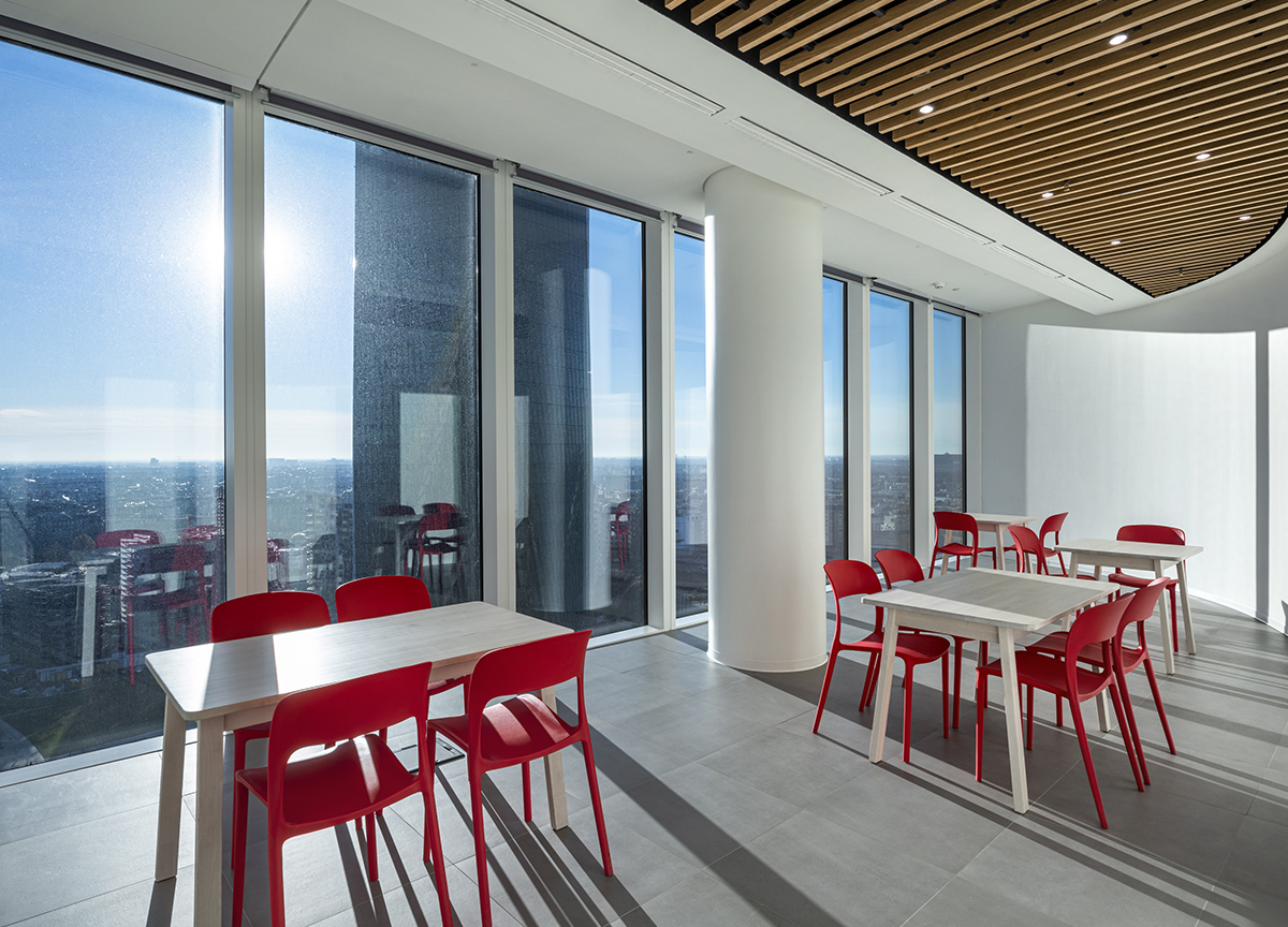 PwC, presentato l’interior design della torre firmato DEGW