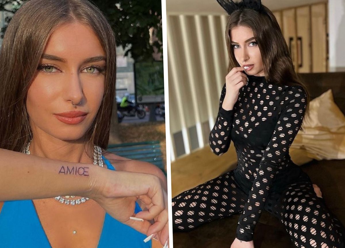 Elisa Esposito, la prof di corsivo torna single e si tatua “Amio”. GALLERY