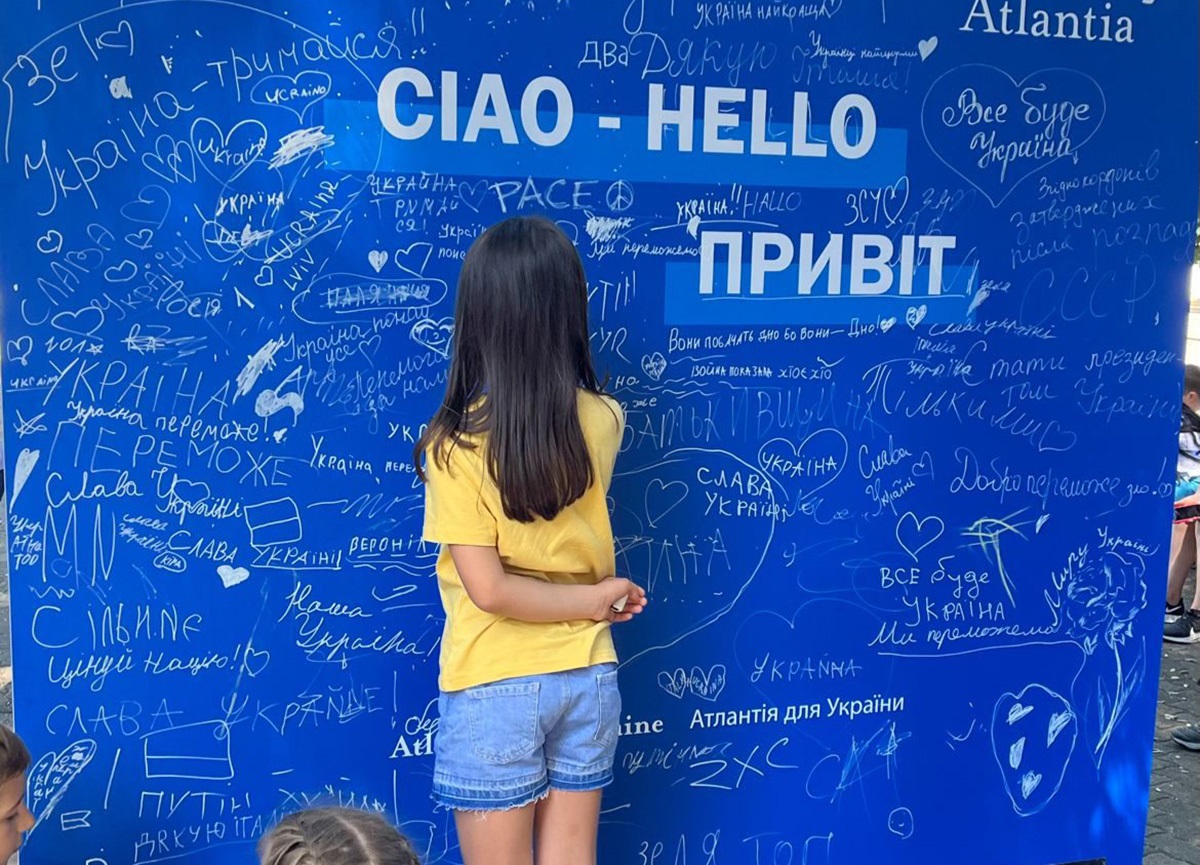 Atlantia, completato a Roma il Summer Camp per rifugiati ucraini Atlantia, completato a Roma il Summer Camp per rifugiati ucraini