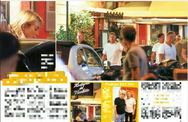 Francesco Totti a cena con Noemi, mentre Ilary Blasi non è in villa – FOTO Francesco Totti a cena con Noemi, mentre Ilary Blasi non è in villa – FOTO