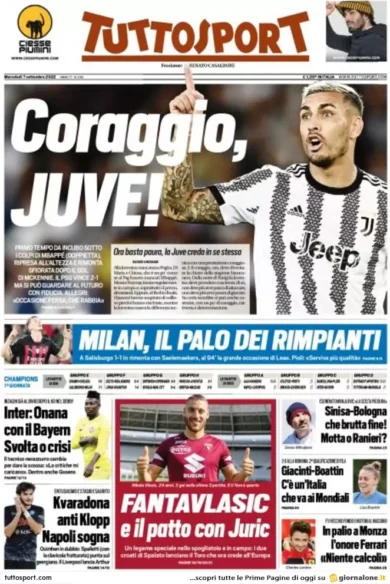 Prime pagine giornali 7 settembre 2022. Il piano Cingolani sul gas: congelate