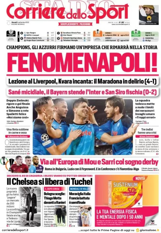 Prime pagine giornali 8 settembre 2022. Letta: “Vogliono cacciare Mattarella”