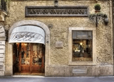 Online la collezione dell’Antico Caffè Greco di via Condotti, Roma