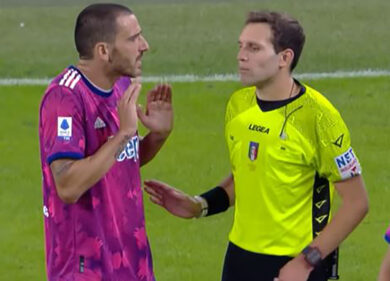 Juve-Salernitana, replica degli arbitri: “Immagini indisponibili per il Var”
