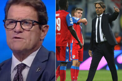 Champions, l’Inter vince ma Capello è critico: “Mi ha deluso perché…”