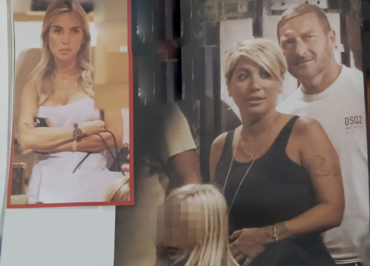 Totti porta la figlia Isabel a casa di Noemi. Un altro affronto a Ilary