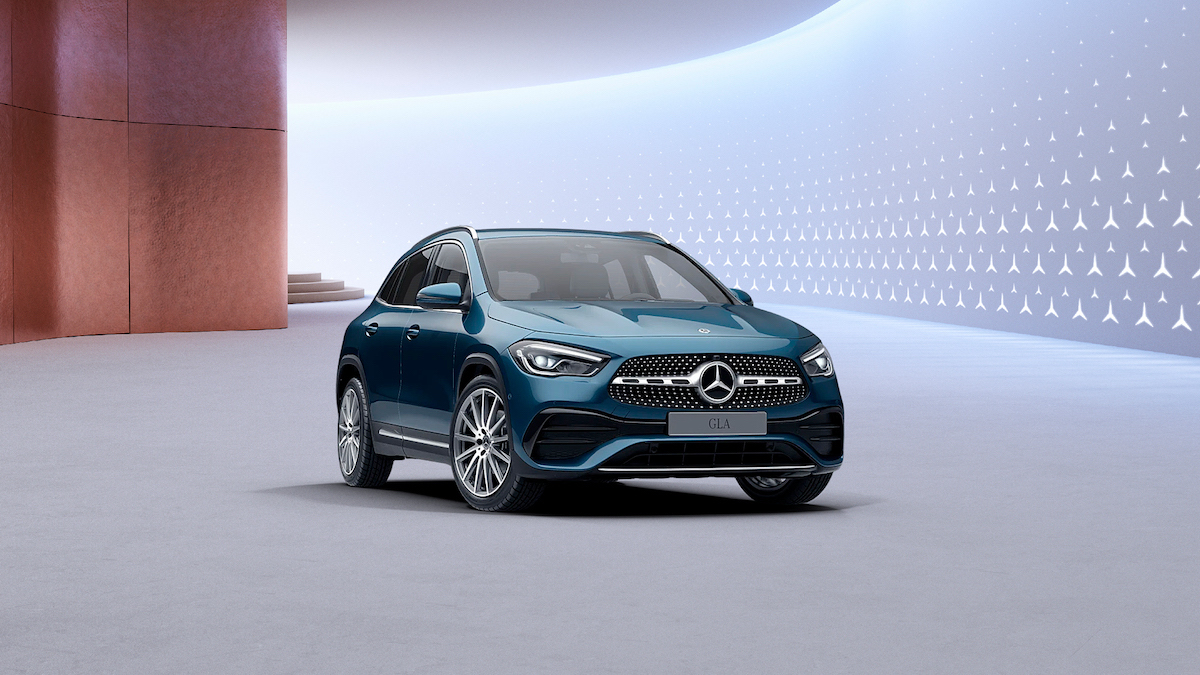 Mercedes GLA Colour Collection:detta le tendenze autunno inverno 2022/2023