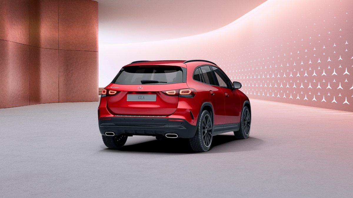 Mercedes GLA Colour Collection:detta le tendenze autunno inverno 2022/2023
