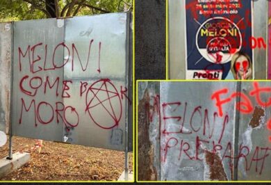 Elezioni, “Meloni come Moro”: minacce Br a Mestre. Pd: “Riprovevole”