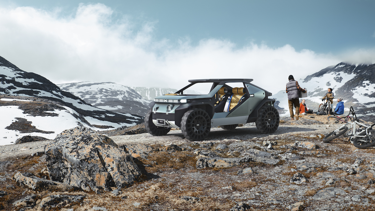 Dacia lancia Manifesto, la sua concept car