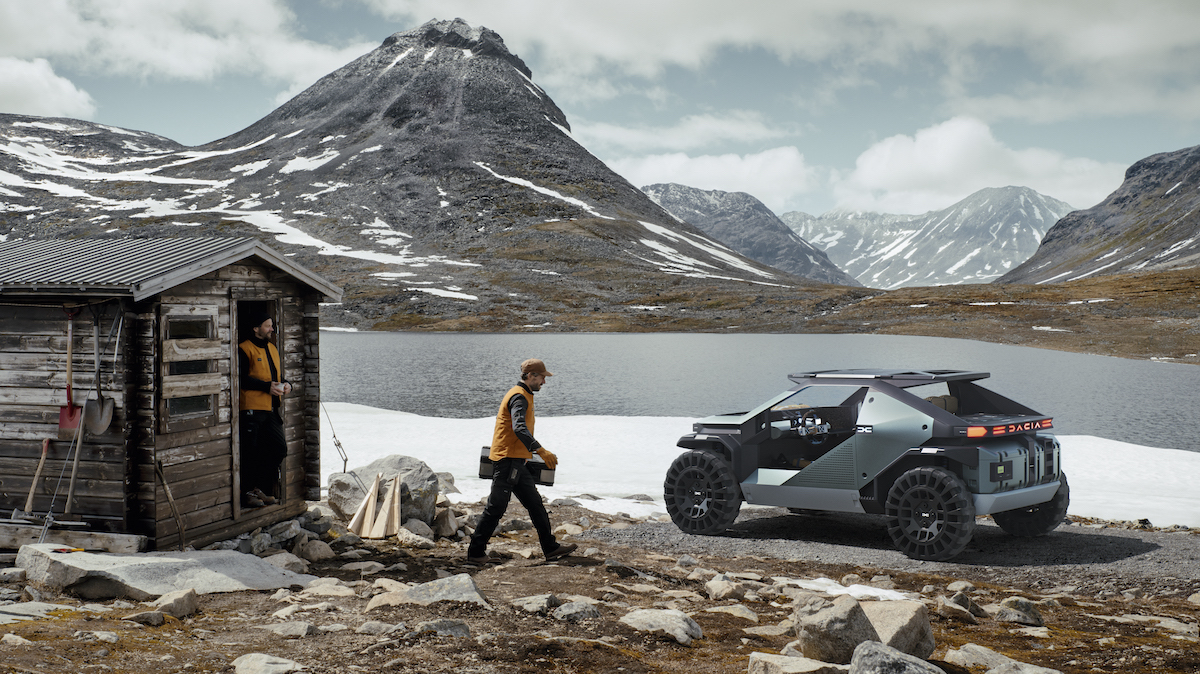 Dacia lancia Manifesto, la sua concept car