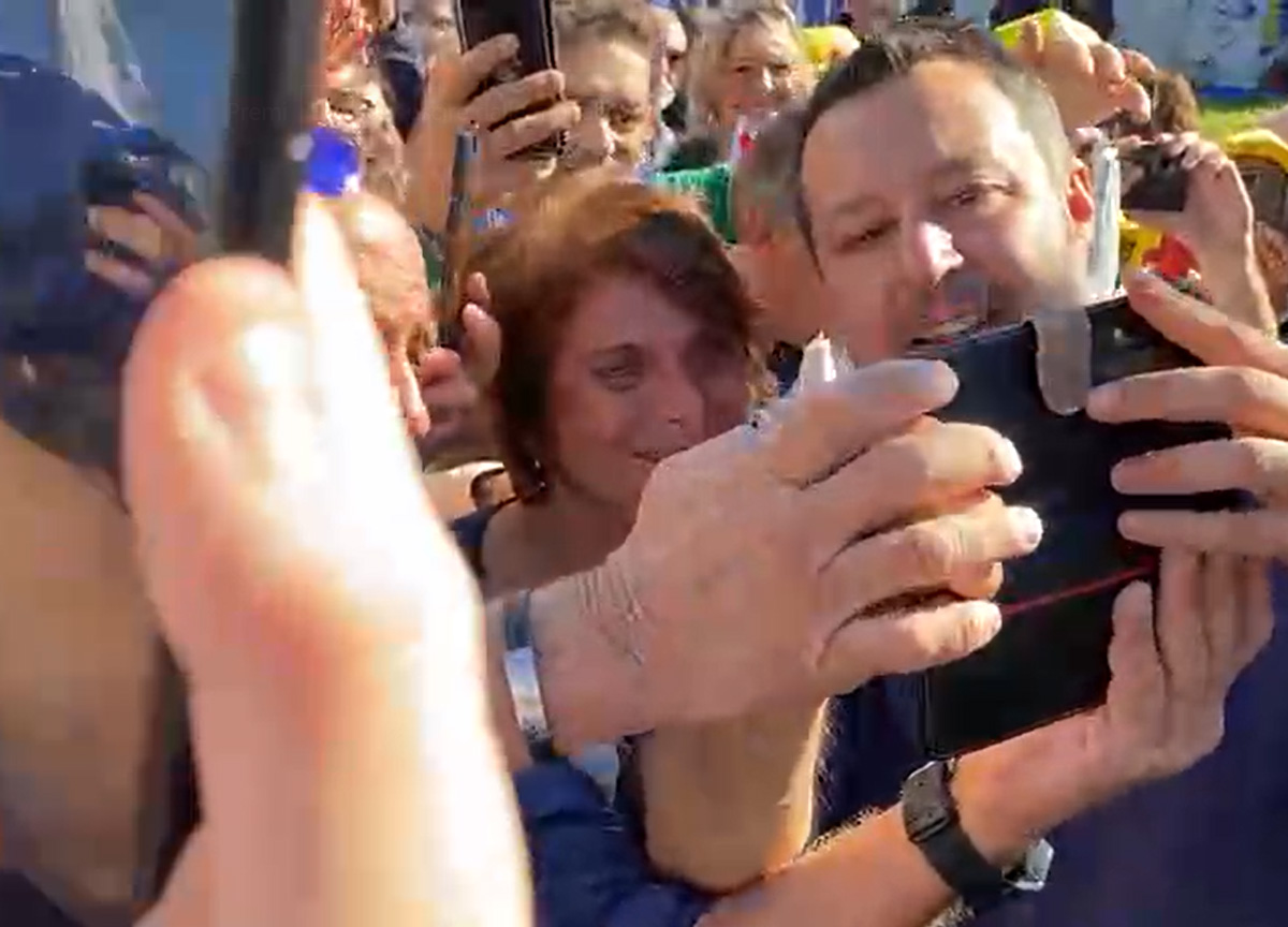 Pontida 2022: pienone per Salvini e la Lega a una settimana dal voto. Video