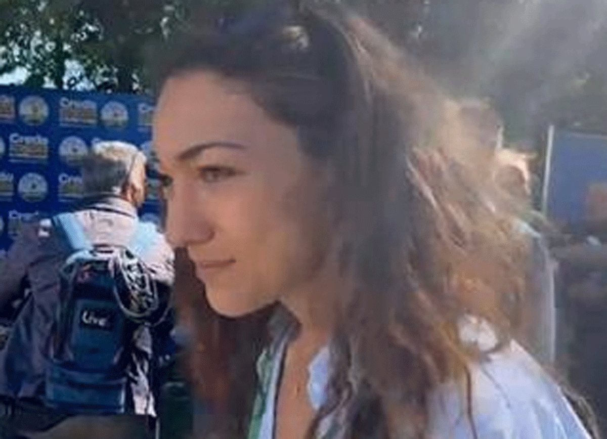 Francesca Verdini, la compagna di Salvini per la prima volta a Pontida Francesca Verdini, la compagna di Salvini per la prima volta a Pontida