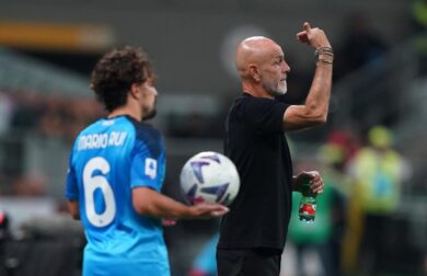 Milan-Napoli 1-2, Pioli: “Deluso, non puoi perdere quando giochi così”