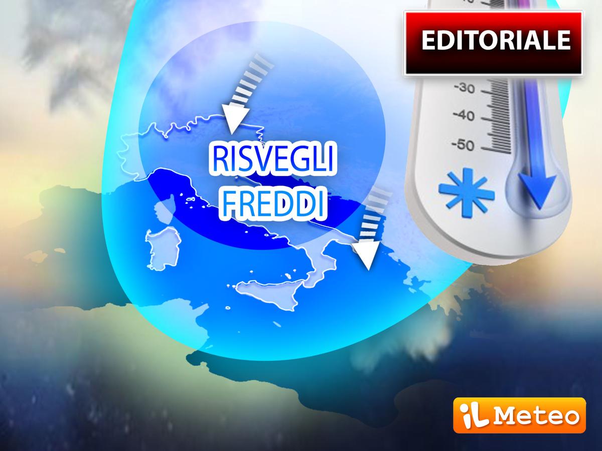 Meteo, freddo sull’Italia: crollano le temperature. E la pioggia… Previsioni Meteo, freddo sull’Italia: crollano le temperature. E la pioggia… Previsioni