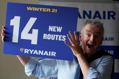 Ryanair, tre miliardi di investimenti sugli scali lombardi e nuove rotte