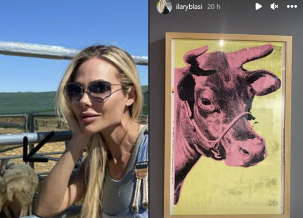 Ilary Blasi ironizza e pubblica le “corna” via social Ilary Blasi ironizza e pubblica le “corna” via social