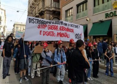 Fridays for Future: il corteo a Milano con 10mila partecipanti