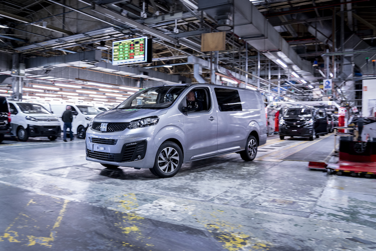FIAT Professional:Scudo sarà prodotto nello stabilimento Stellantis di Luton