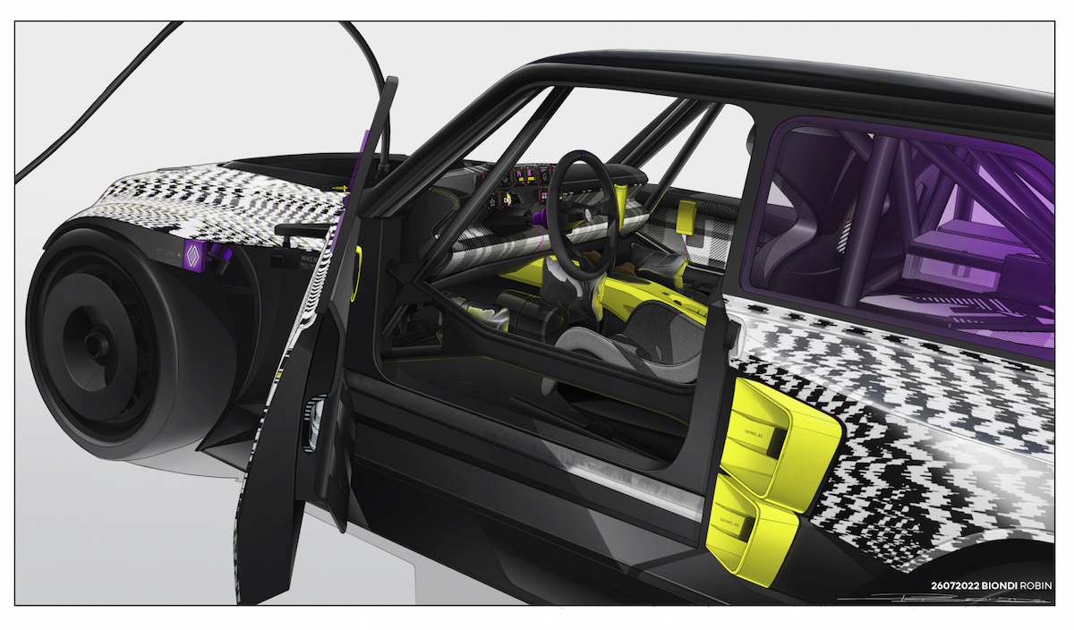 Renault lancia R5 turbo 3E, la regina del drifting