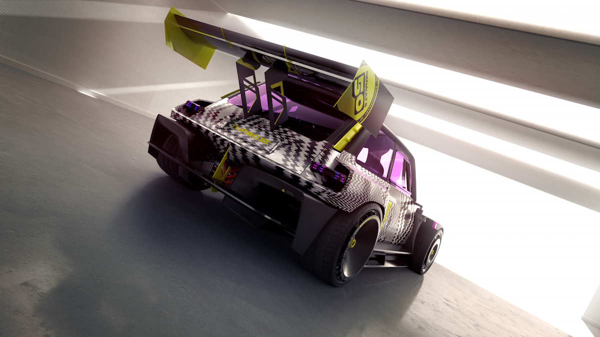 Renault lancia R5 turbo 3E, la regina del drifting