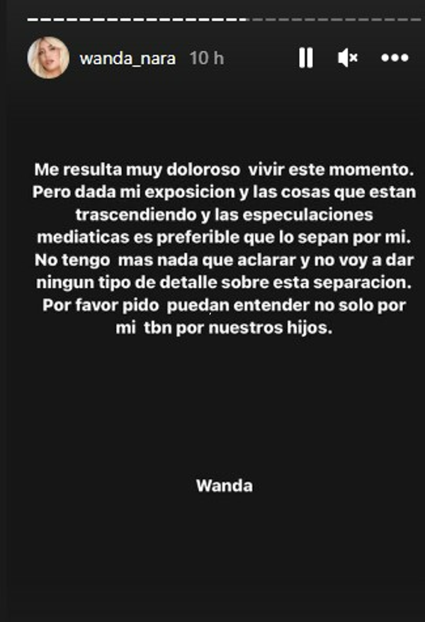 Wanda Nara e Mauro Icardi: è finita. Lei annuncia la separazione sui social