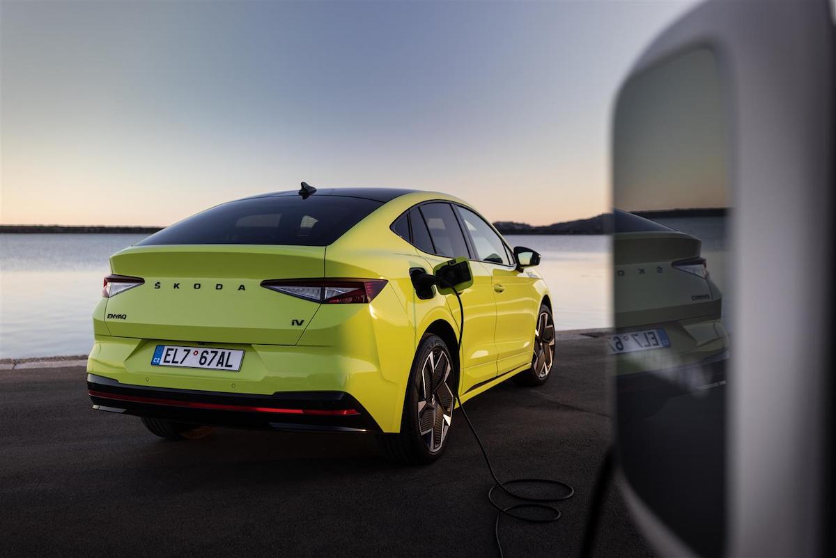 ŠKODA ENYAQ Coupé iV, ordinabile in Italia