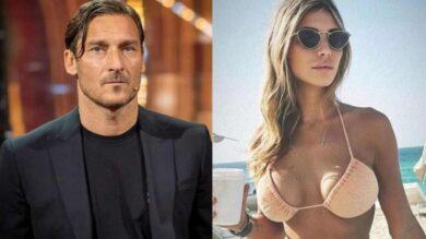 Francesco Totti festeggia il compleanno con Noemi Bocchi, i figlie e gli amici