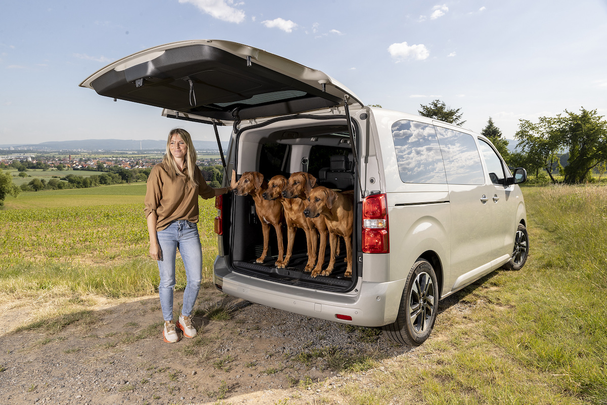 Opel Zafira-e Life, il salotto amato anche dagli amici animali