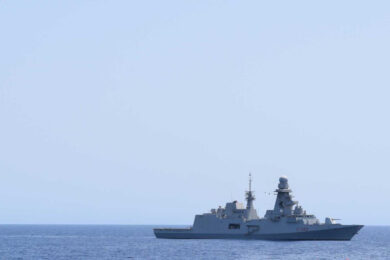 Navi della Marina Militare sul percorso Tap dopo l’attacco al Nord Stream