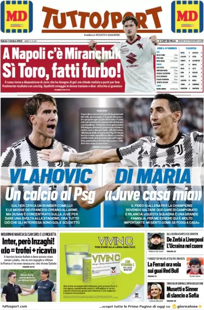 Prime pagine giornali 1 ottobre 2022. Annessioni russe e gas bruciano l’Ue