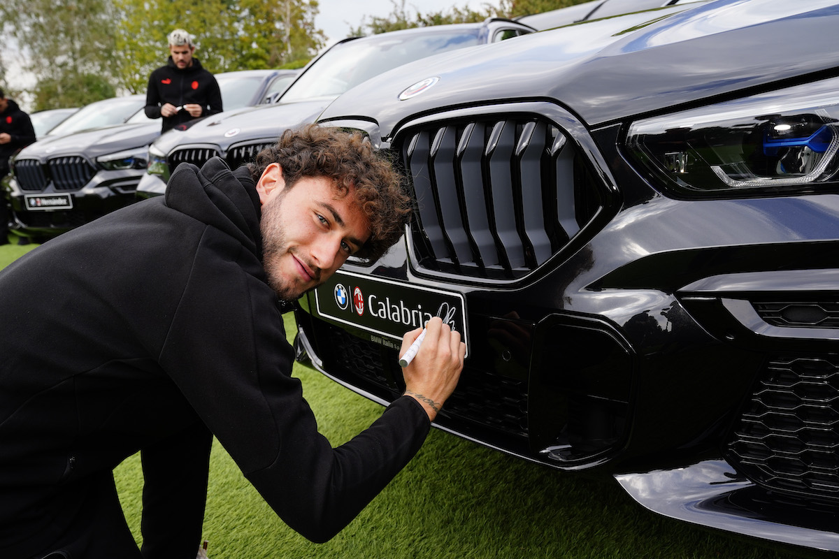 Una flotta di BMW per l’ AC Milan