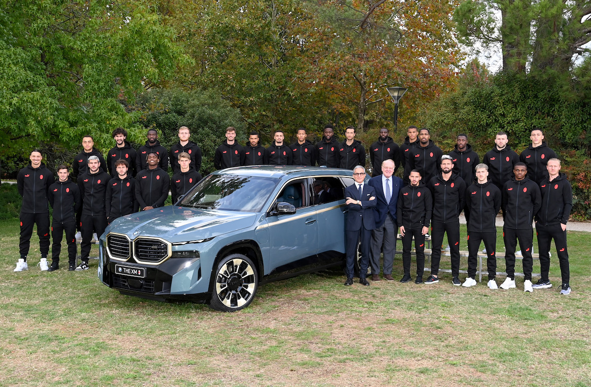 Una flotta di BMW per l’ AC Milan