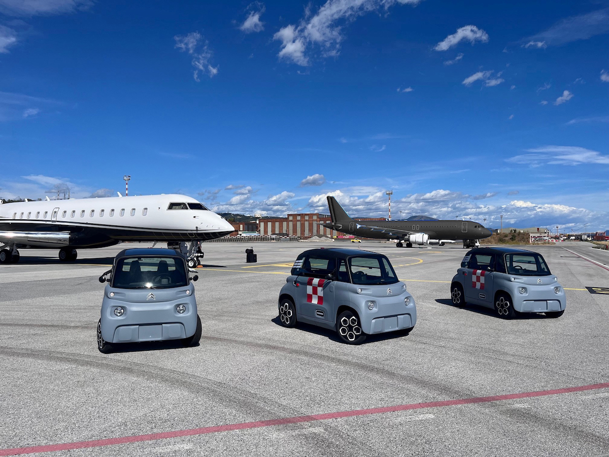 Citroën Ami 100% ëlectric, entra in servizio al Genova City Airport. Citroën Ami 100% ëlectric, entra in servizio al Genova City Airport.