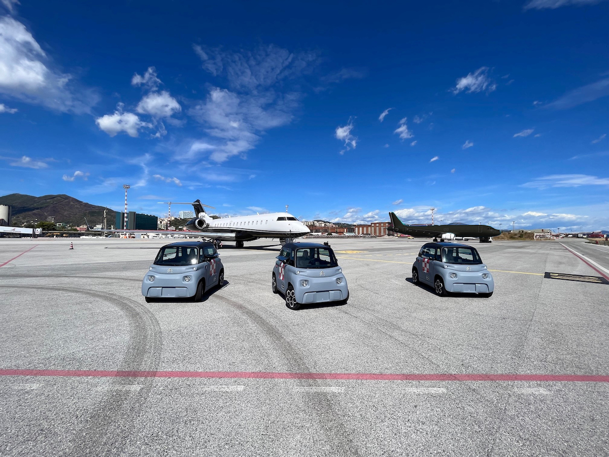 Citroën Ami 100% ëlectric, entra in servizio al Genova City Airport. Citroën Ami 100% ëlectric, entra in servizio al Genova City Airport.