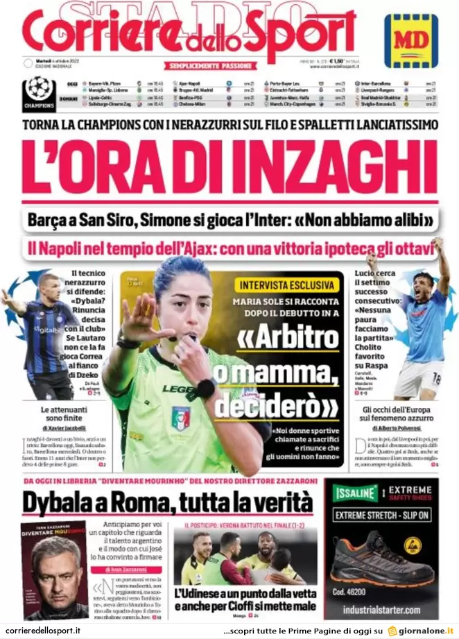 Prime pagine giornali 4 ottobre 2022. Draghi vara il quinto riarmo di Kiev