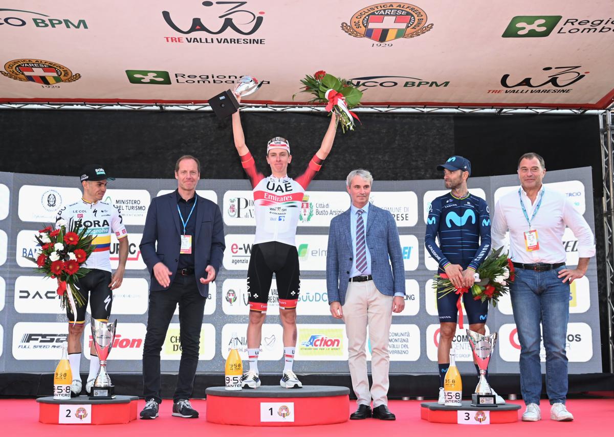 Tadej Pogacar e Elisa Longo Borghini vincono Tre Valli Varesine 2022 Tadej Pogacar e Elisa Longo Borghini vincono Tre Valli Varesine 2022