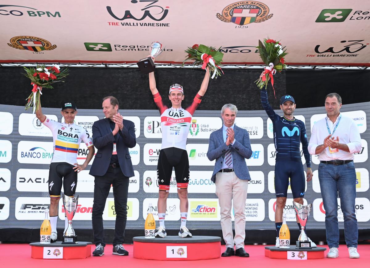 Tadej Pogacar e Elisa Longo Borghini vincono Tre Valli Varesine 2022 Tadej Pogacar e Elisa Longo Borghini vincono Tre Valli Varesine 2022
