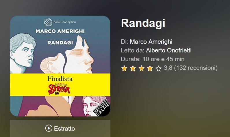 I quattro finalisti allo Strega 2022 da ascoltare su Audible
