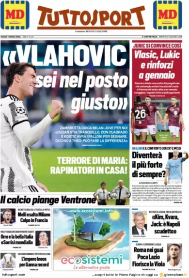 Prime pagine giornali 7 ottobre 2022. Gas, Italia contro il mini-piano europeo