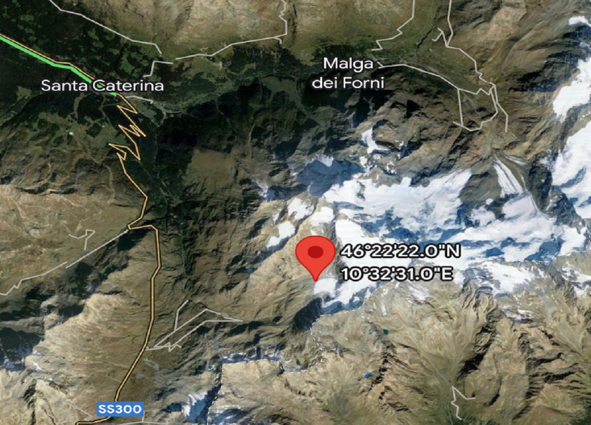 Bormio, da un ghiacciaio emerge un ordigno inesploso. FOTO