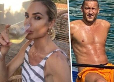 Ilary Blasi e Francesco Totti vivono insieme e comunicano solo via WhatsApp